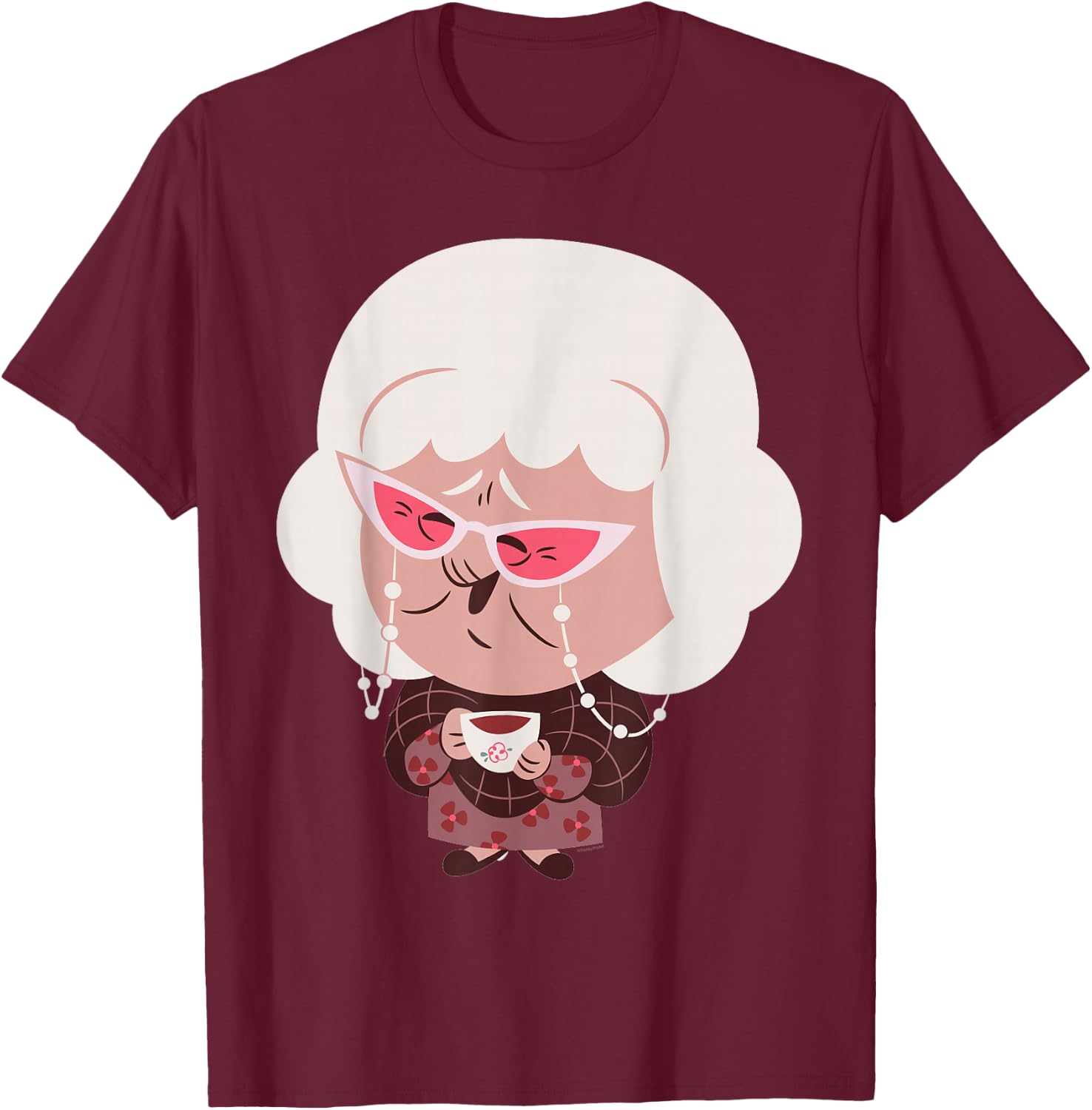 Disney and Pixar’s Inside Out 2 Emotions Nostalgia Big Face T-Shirt - T-Shirt | Maroon