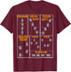 WW2 Tank Formation Panzer Distressed T-Shirt - T-Shirt | Maroon