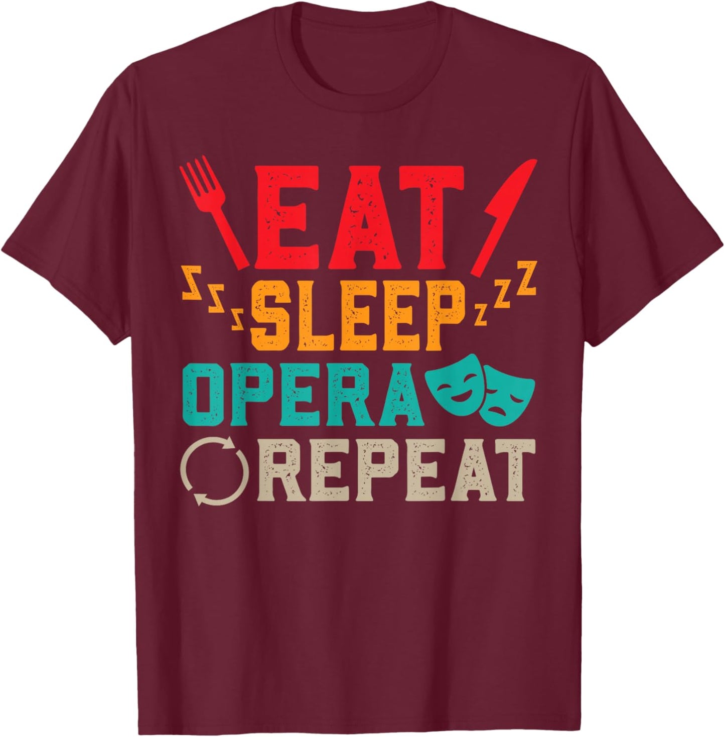 Opera Singer T-Shirt - T-Shirt | Maroon