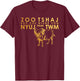 Hmong Handsome or Beautiful T Shirt Cow and Water Buffalo T-Shirt - T-Shirt | Maroon