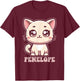 Penelope Cute Kitty Cat Design for Girls Name Penelope T-Shirt - T-Shirt | Maroon