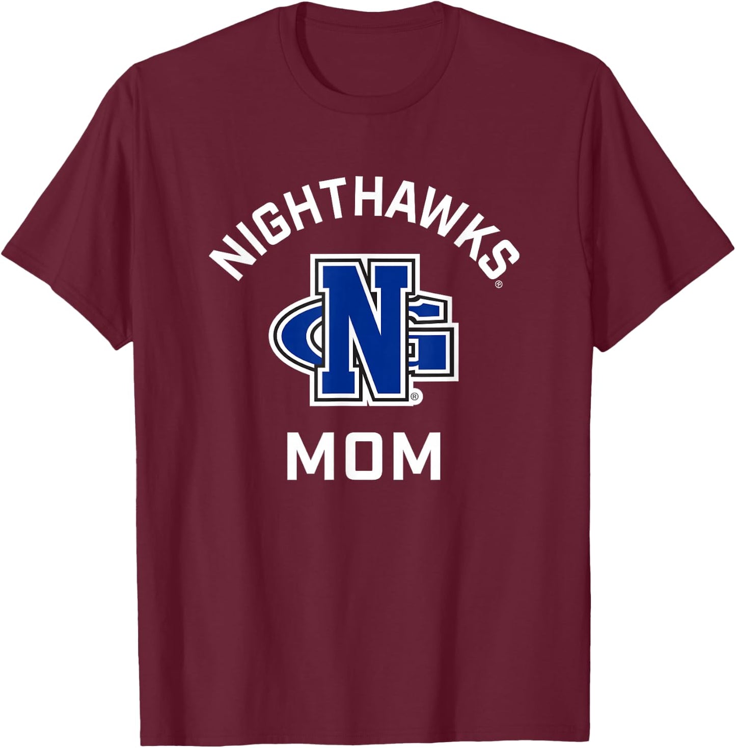 University of North Georgia Nighthawks Arched Mom T-Shirt - T-Shirt | Maroon