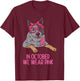 In October We Wear Pink Heeler Dog Breast Cancer Awareness T-Shirt - T-Shirt | Maroon
