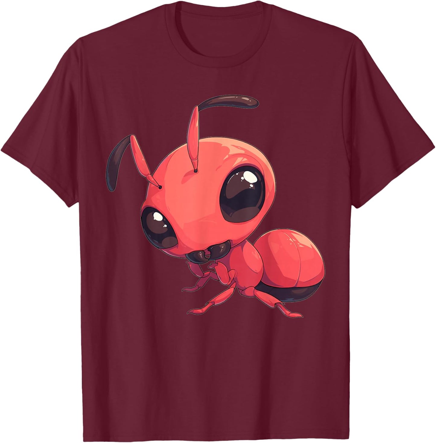 Ants Lovers Ant T-Shirt - T-Shirt | Maroon