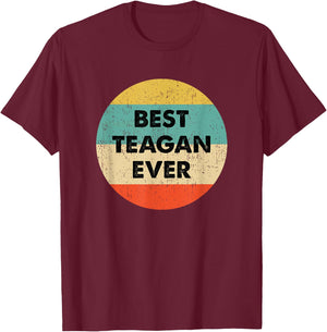 Teagan Name T-Shirt - T-Shirt | Maroon
