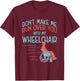 Funny Gift People in A Wheelchair Or Amputee T-Shirt - T-Shirt | Maroon