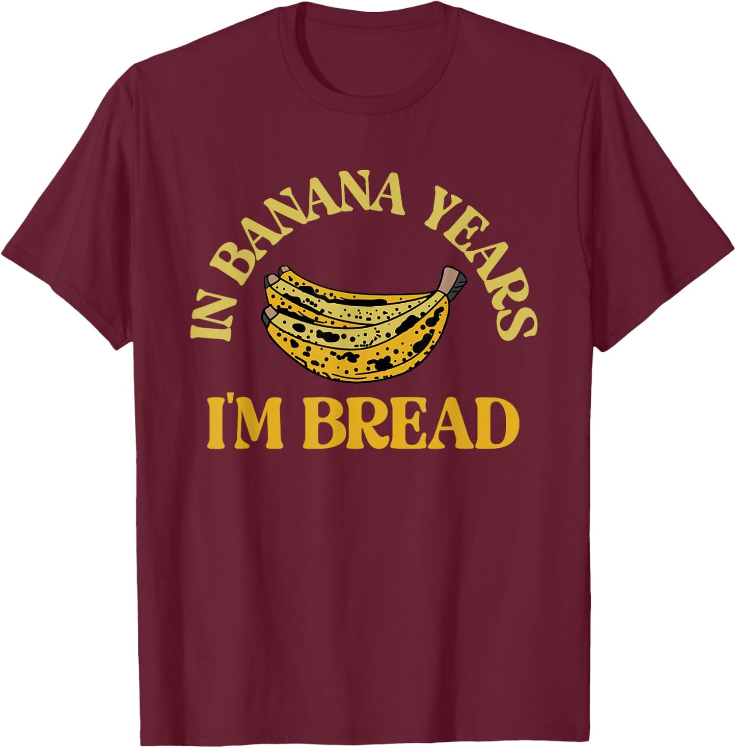 Banana Fruit Fruit Banana T-Shirt - T-Shirt | Maroon