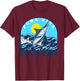 Pura Vida Costa Rica Fishing -Marlin and Sailfish Adventure T-Shirt - T-Shirt | Maroon