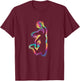 Cute Basketball Player Basketball Lover Women Girls T-Shirt - T-Shirt | Maroon