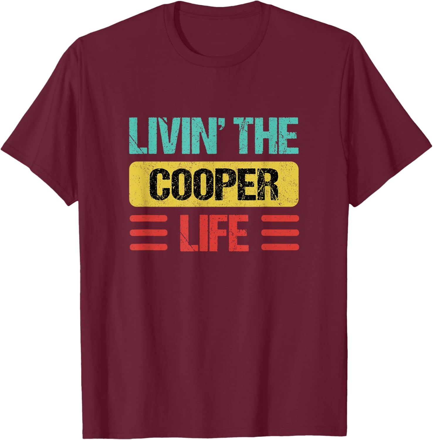 Cooper T-Shirt - T-Shirt | Maroon