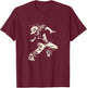 B-Girl Sketch B-Boy Hiphop Culture T-Shirt - T-Shirt | Maroon