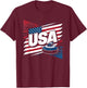 Curling Player Curler Sport Lover Curling Stone T-Shirt - T-Shirt | Maroon