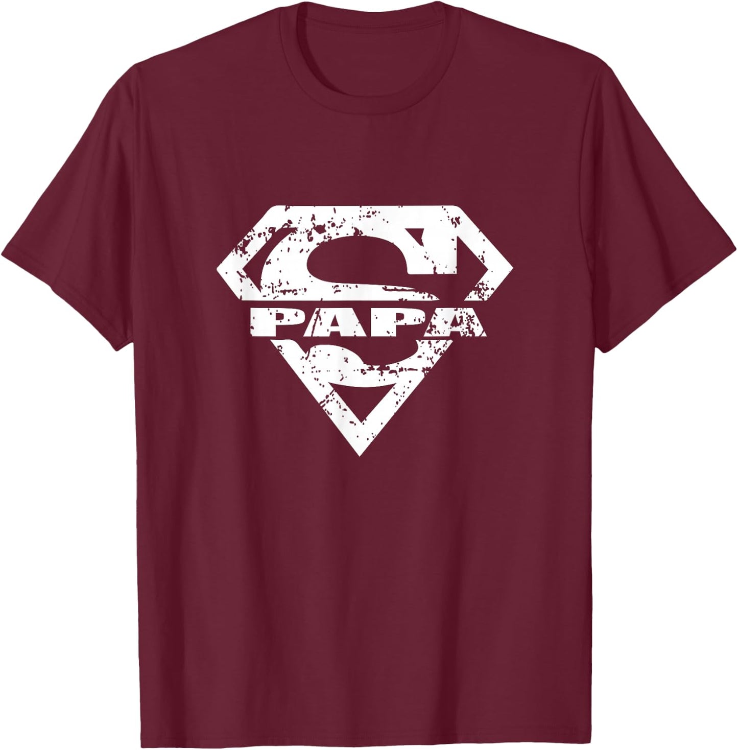 Super Papa T-Shirt - T-Shirt | Maroon