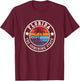 FLORIDA - Retro / Throwback Design - Classic T-Shirt - T-Shirt | Maroon