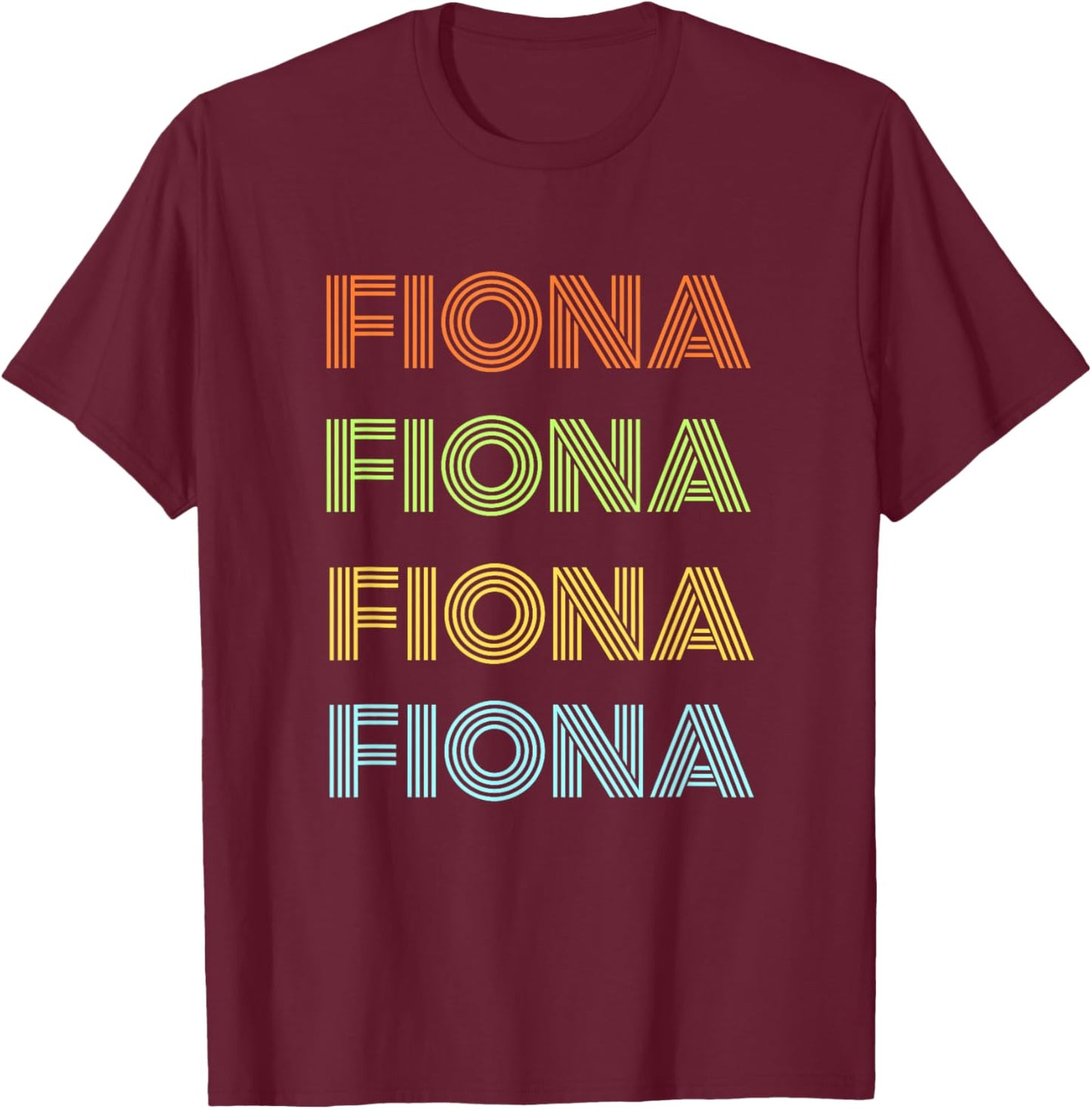 I love my girl Fiona classic Fiona T-Shirt - T-Shirt | Maroon