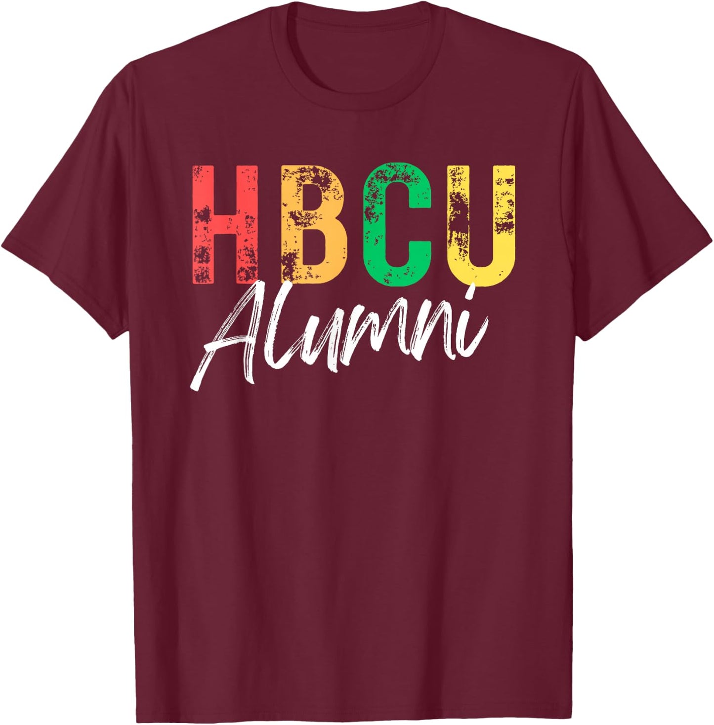 Historical Black College University HBCU Alumni Graduate T-Shirt - T-Shirt | Maroon