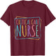 Critical Care Nurse Icu Nursing Nurses Critical Care Nurse T-Shirt - T-Shirt | Maroon