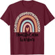 Healthcare Worker Rainbow Frontline Workers Appreciation T-Shirt - T-Shirt | Maroon