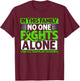 Stem Cell Transplant Fights Bone Marrow Donor Survivor T-Shirt - T-Shirt | Maroon