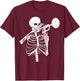 Trumpet Lover Forever - Skeleton Playing Trumpet T-Shirt - T-Shirt | Maroon