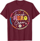 School Lunch Hero Crew Funny Cafeteria Workers Lunch Lady T-Shirt - T-Shirt | Maroon