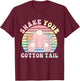 Shake Your Cotton Tail Cute Vintage Design T-Shirt - T-Shirt | Maroon