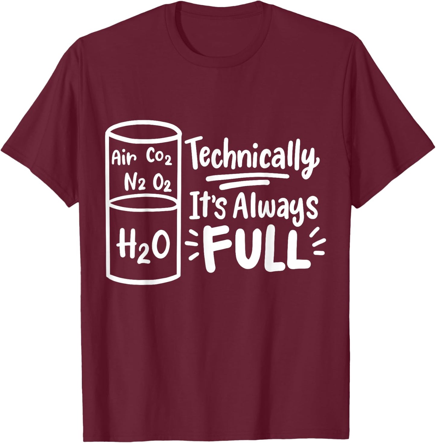 Science Chemistry Science Teacher Chemist Scientist T-Shirt - T-Shirt | Maroon