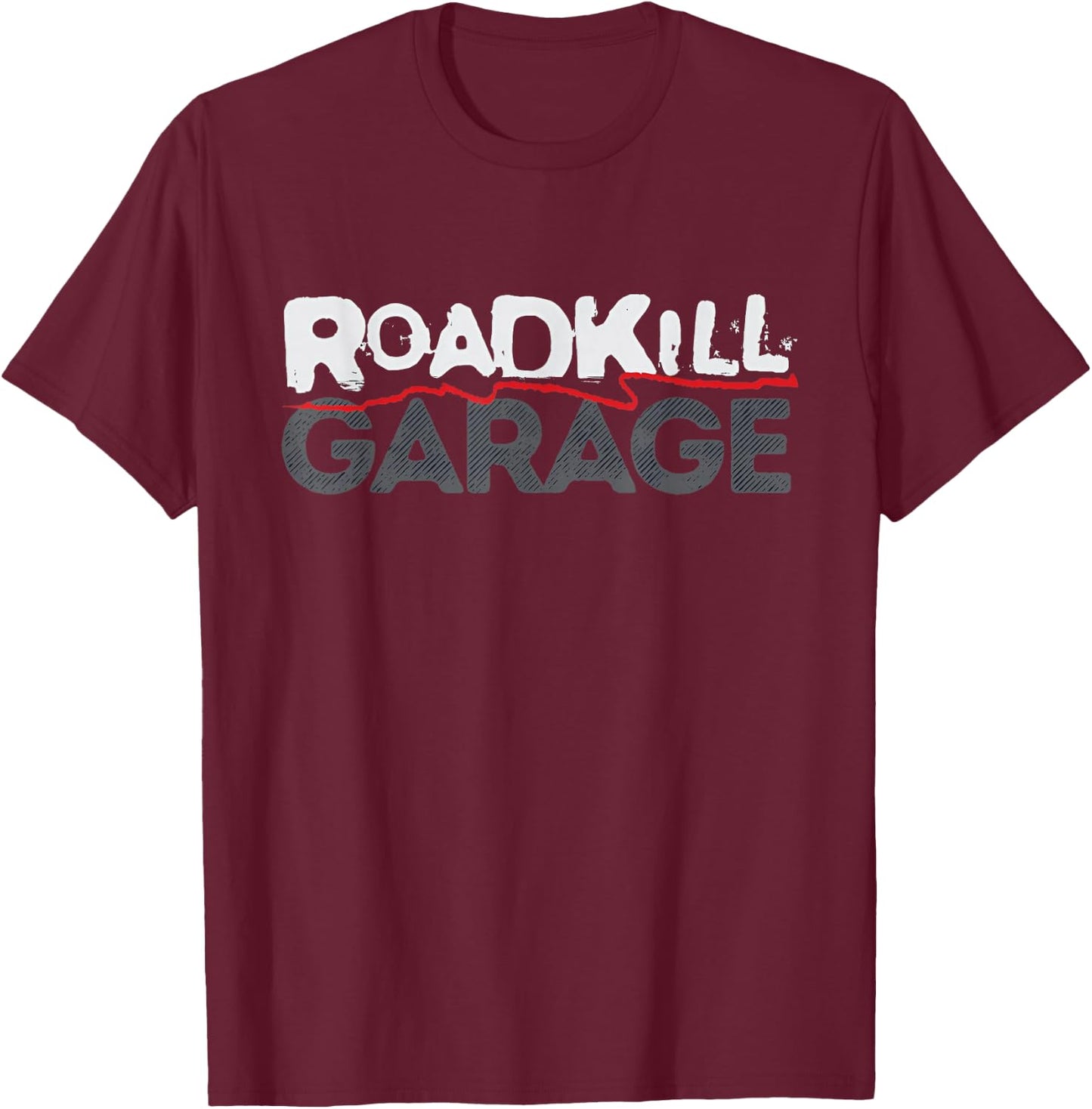Roadkill Logo Adult T-Shirt - T-Shirt | Maroon