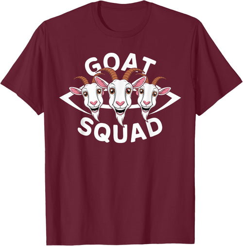 Goat Squad for Goat Lover Shirt | Cool Goat