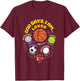 God Says I Am - Christian Boy Teen Athlete T-Shirt - T-Shirt | Maroon