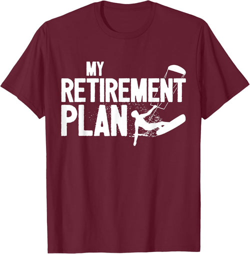 Retiree Kitesurfing Retirement Plan Father Kitesurfer