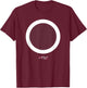 Squid Game Circle Logo T-Shirt - T-Shirt | Maroon