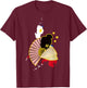 Philippines Pinay Filipina Filipino Flag Day Woman Girl T-Shirt - T-Shirt | Maroon