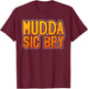 Nassau Bahamas Mudda Sic Bey Bahamian Pride T-Shirt - T-Shirt | Maroon