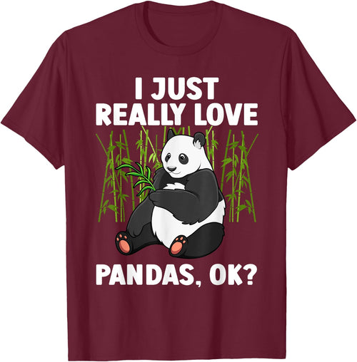 Panda Art Women Animal Giant Panda Bear Panda Lover