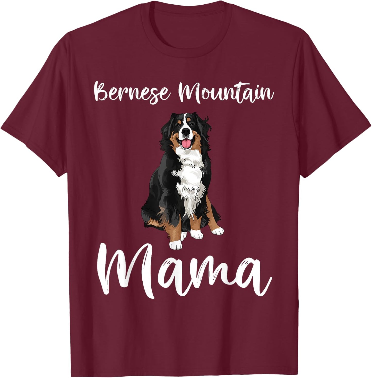 Bernese Mountain Gifts By FoxioStar Bernese Mountain for Dog Lovers T-Shirt - T-Shirt | Maroon