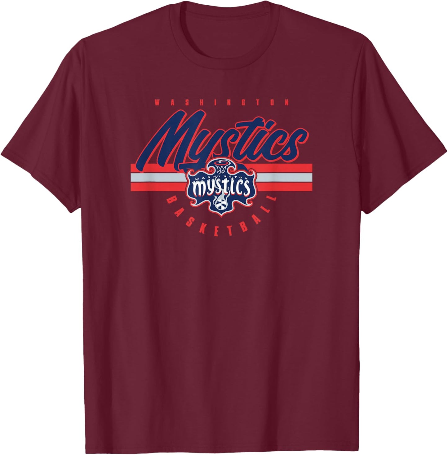 WNBA Washington Mystics Off The Bench T-Shirt - T-Shirt | Maroon