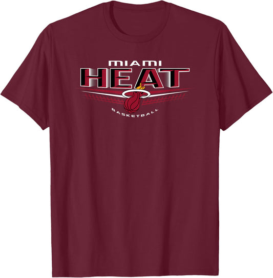 NBA Miami Heat El Dorado T-Shirt - T-Shirt | Maroon