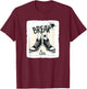 Funny Luck Idiom Costume for Break a Leg Lovers T-Shirt - T-Shirt | Maroon