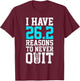 Best Marathon Runner Design Women Marathon Running T-Shirt - T-Shirt | Maroon