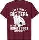 Hand Foot Card Game Set King Card Game Set Hand and Foot T-Shirt - T-Shirt | Maroon