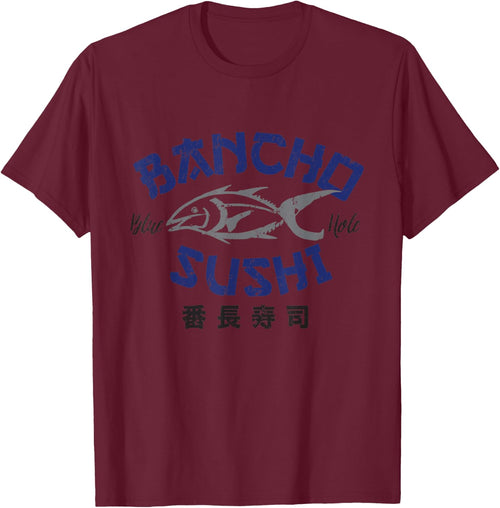 Vintage Bancho Sushi Funny Fishing Meme