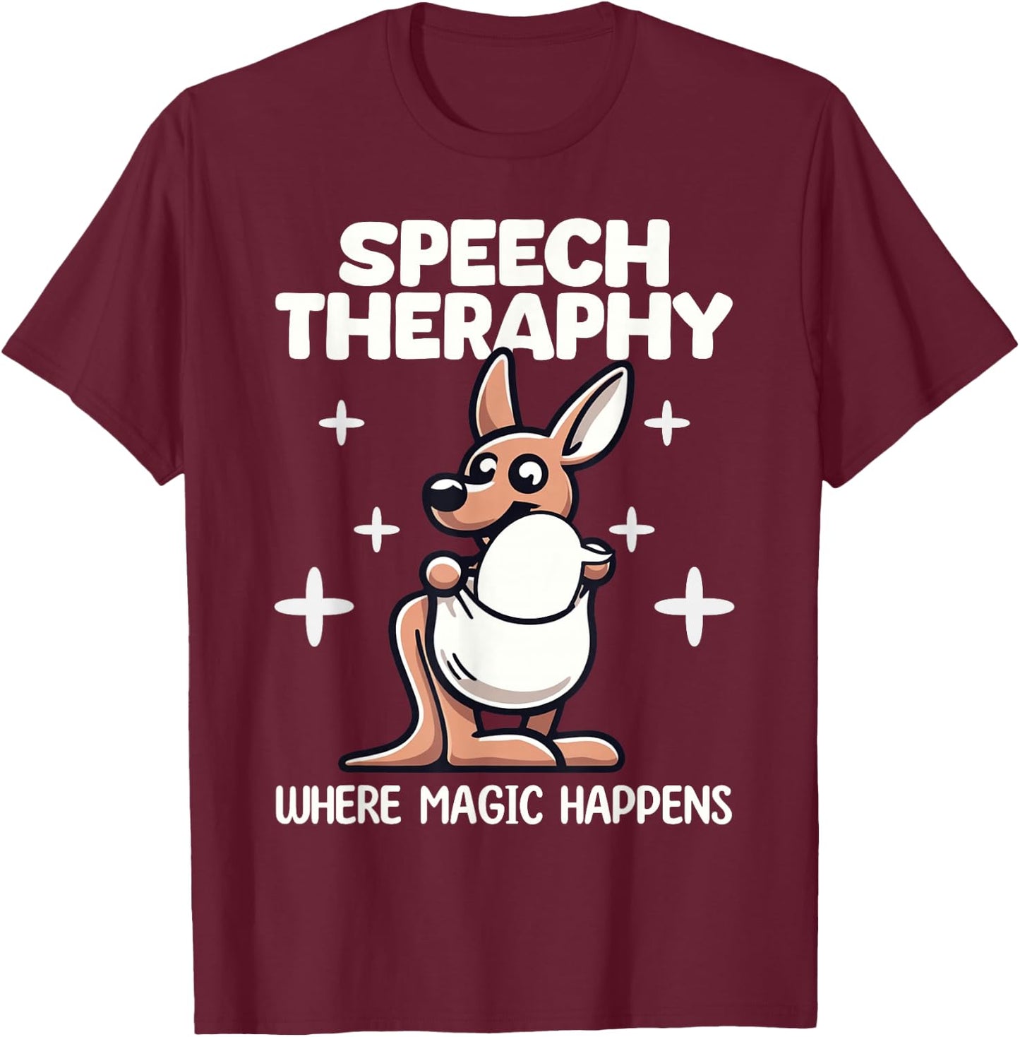 Speech Therapist SLP Pathologist Therapists Therapy T-Shirt - T-Shirt | Maroon