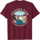 Hoover Dam Nevada Arizona Colorado River Engineering Vegas T-Shirt - T-Shirt | Maroon