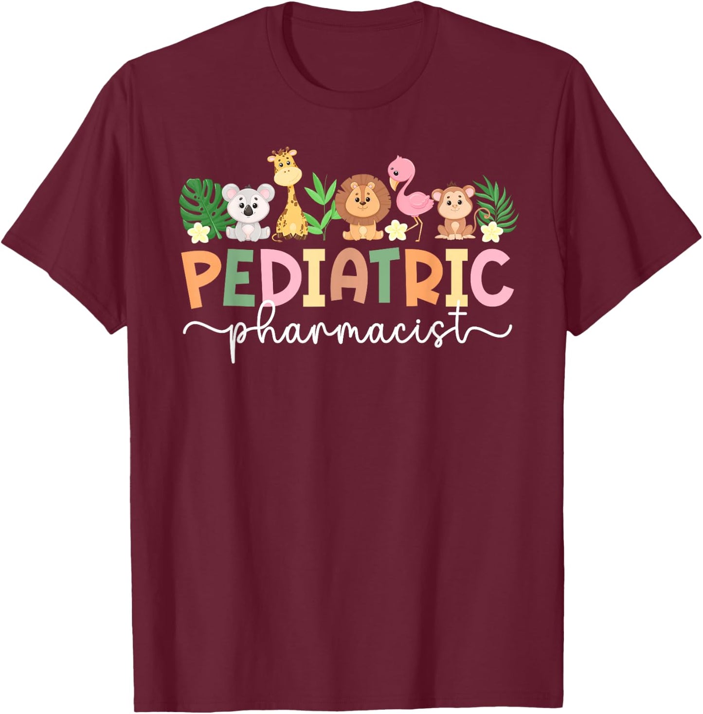 Boho Pediatric Pharmacist Pediatric Pharmacy Peds Pharmacist T-Shirt - T-Shirt | Maroon