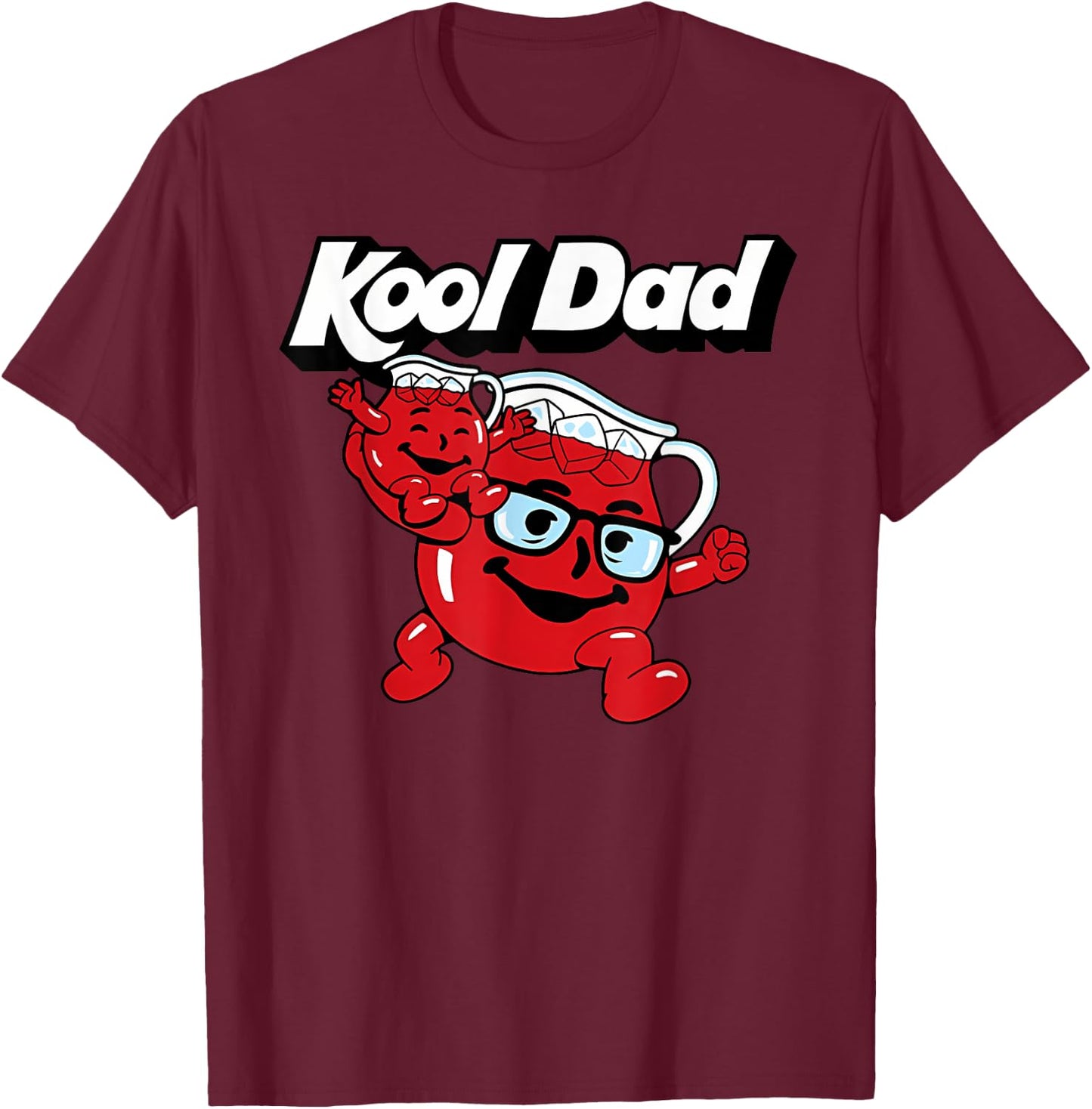 Kool Dad Funny design T-Shirt - T-Shirt | Maroon
