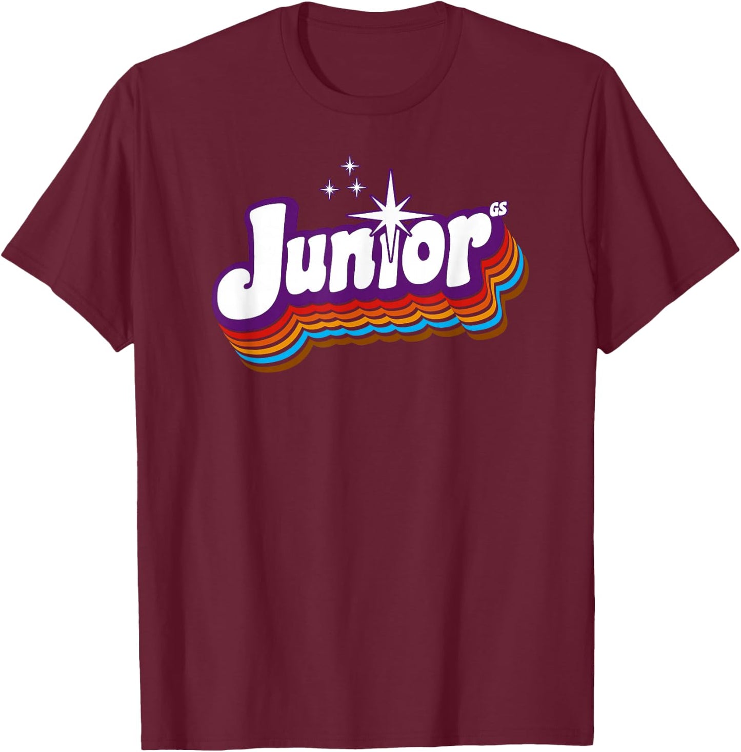 Girls Junior retro troop | Scouting T-Shirt - T-Shirt | Maroon