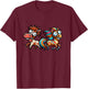 Funny Funny Horses Horse Rider Birthday T-Shirt - T-Shirt | Maroon