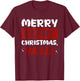 Merry Elfin' Christmas, Ya'll! Costume for Festive Season T-Shirt - T-Shirt | Maroon