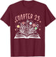 Chapter 23rd Birthday Bookworm 23 Years Old For Book Loves T-Shirt - T-Shirt | Maroon